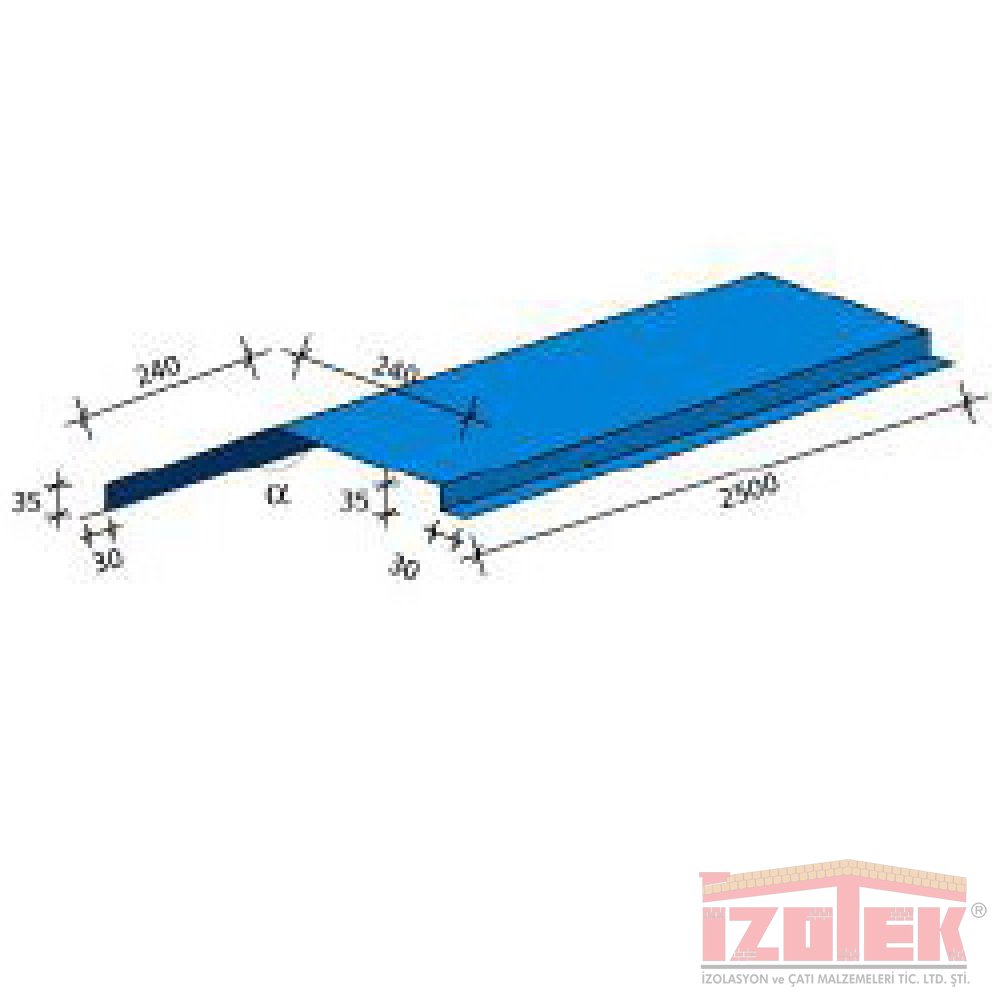 External Ridge Flashing (A) )