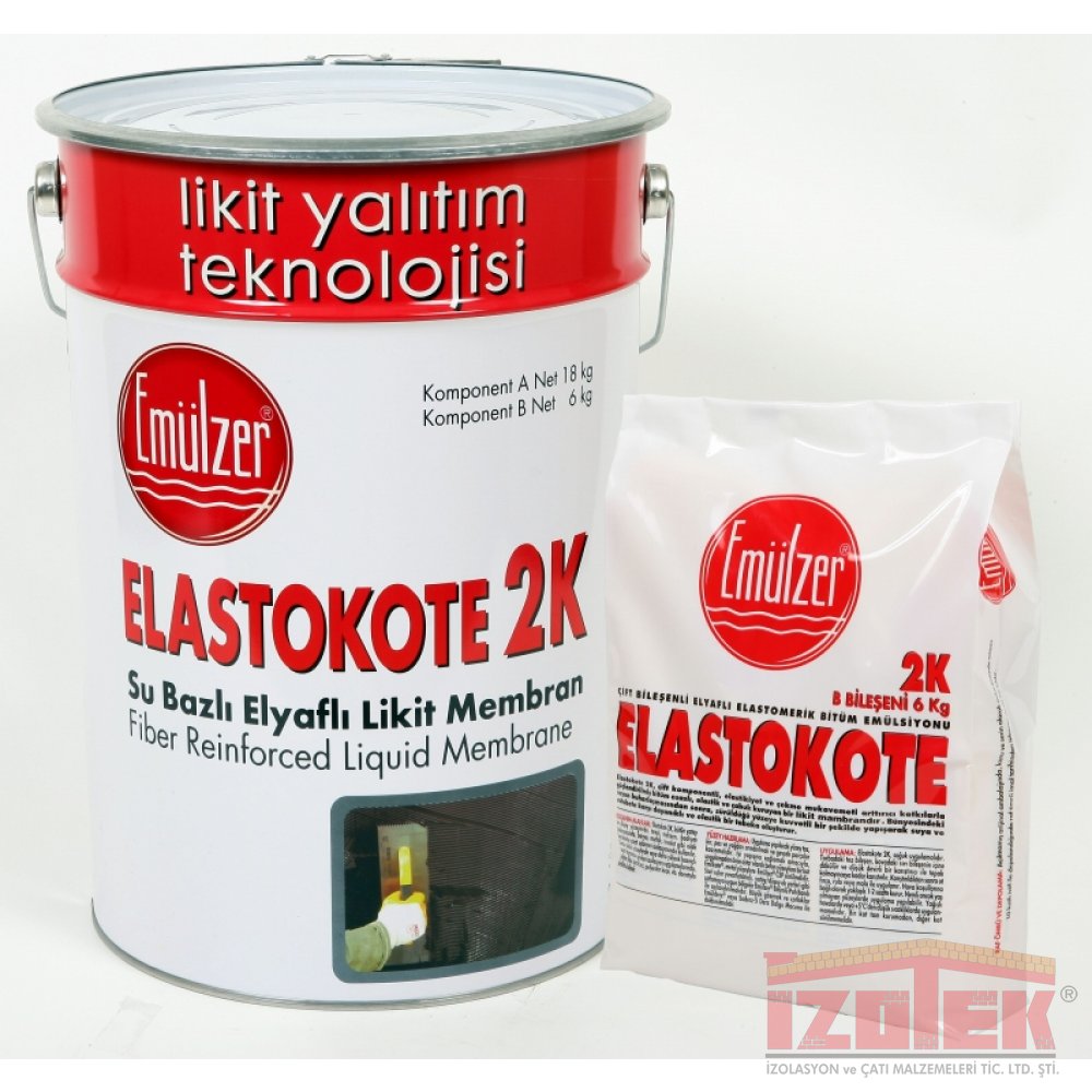 Elastokote 2K 1052 - Water-Based Double-Component Liquid Membrane