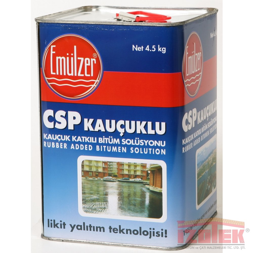 Emülzer CSP Kauçuklu 1001 Bituminous Solution With Rubber Additive